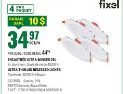 BMR ULTRA THIN LED RECESSED LIGHTS offer