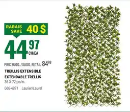 BMR TREILLIS EXTENSIBLE offer