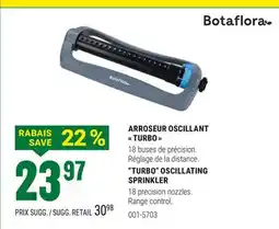 BMR Botaflora ARROSEUR OSCILLANT  TURBO  offer