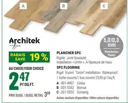 BMR Architek PLANCHER SPC offer