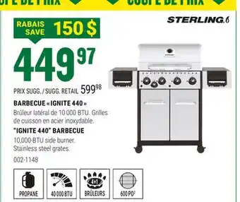 BMR BARBECUE  IGNITE 440  offer