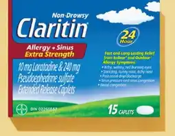 Walmart Claritin 40s or Allergy + Sinus 15s offer