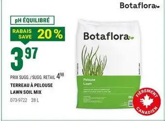 BMR TERREAU À PELOUSE LAWN SOIL MIX offer