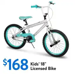 Walmart Kids' 18 Licensed Bike offer