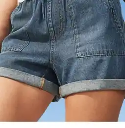 Walmart Twill Chino Cuffed Shorts offer