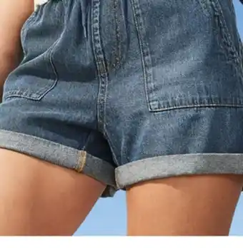 Walmart Twill Chino Cuffed Shorts offer