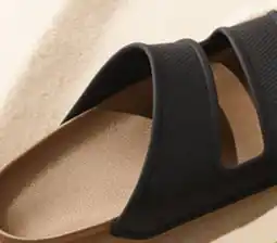 Walmart Men's Lightweight Athletic Works Slides offer