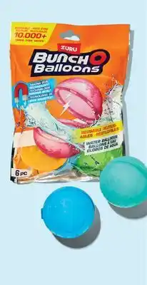 Walmart Reusable Water Balloons 6-Pack offer