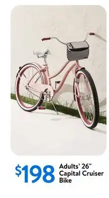 Walmart Adults' 26 Capital Cruiser Bike offer