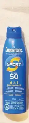 Walmart Coppertone SPF 50 Sport Sunscreen Spray offer