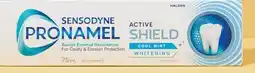 Walmart Pronamel Active Shield Cool Mint Whitening Toothpaste offer