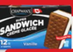 Walmart Chapman's Premium, Frozen Yogurt or Sorbet Tubs 2 L or Super Novelties offer