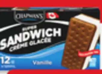 Walmart Chapman's Premium, Frozen Yogurt or Sorbet Tubs 2 L or Super Novelties offer