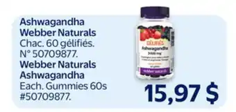 Walmart Webber Naturals Ashwagandha offer