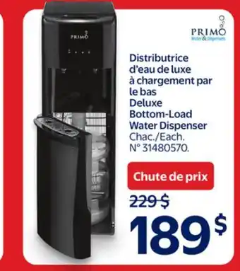 Walmart Primo Detuxe Bottom-Load Water Dispenser offer