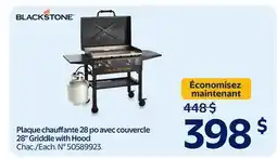 Walmart Plaque chauffante 28 po avec couvercle 28 Griddle with Hood offer