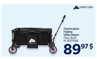 Walmart Chariot Pliant Folding Utility Wagon offer