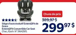 Walmart Extend2Fit Convertible Car Seat offer