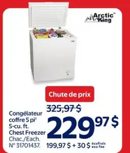 Walmart 5-cu. ft. Chest Freezer offer