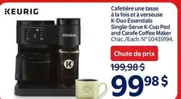 Walmart Single-Serve K-Cup Pod and Carafe Coffee Maker offer