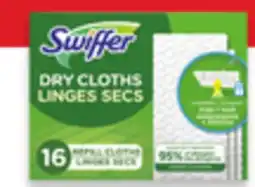 Walmart Swiffer Sweeper Dry Cloths 16s offer