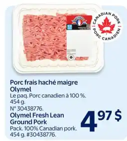 Walmart Olymel Fresh Lean Ground Pork offer