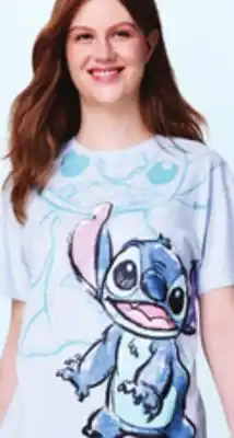 Walmart Lilo & Stitch Licensed Tee or Shorts offer