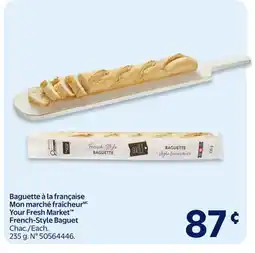 Walmart Your Fresh Market French-Style Baguet offer