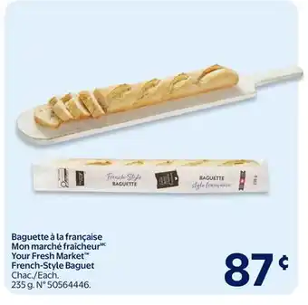 Walmart Your Fresh Market French-Style Baguet offer