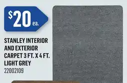 Canac Stanley Interior and Exterior Carpet 3 ft. x 4 ft offer