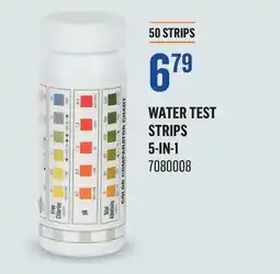 Canac Water Test Strips offer