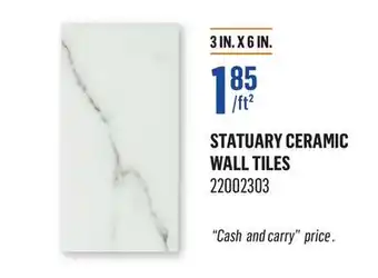 Canac Statuary Ceramic Wall Tiles offer