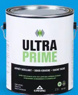 Canac UltraPrime Primer-Sealer & Undercoat 3.7L offer