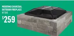 Canac Moderno Charcoal Outdoor Fireplace offer