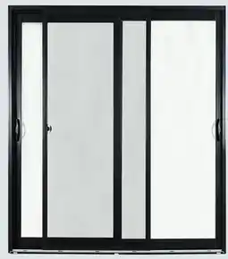 Canac Sliding Double Patio Door Black offer