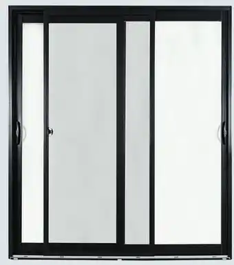 Canac Sliding Double Patio Door Black offer
