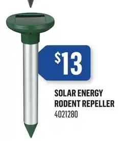 Canac Solar Energy Rodent Repeller offer