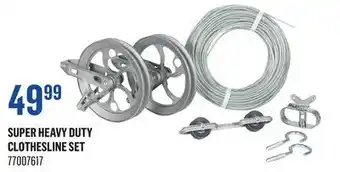 Canac Super Heavy Duty Clothesline Set offer