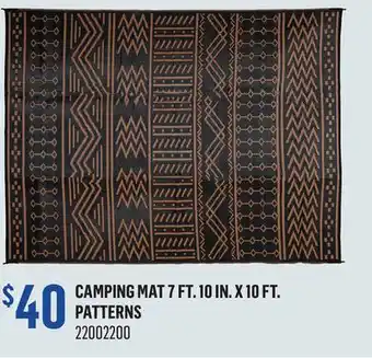 Canac Camping Mat 7 ft. 10 in. x 10 ft offer