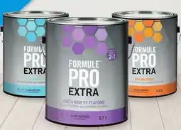 Canac Formule Pro Extra Eggshell Interior Latex Paint Natural White & Colours 3.7 L offer