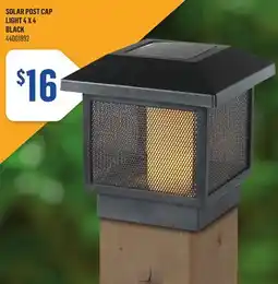 Canac Solar Post Cap Light 4 X 4 offer
