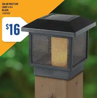 Canac Solar Post Cap Light 4 X 4 offer