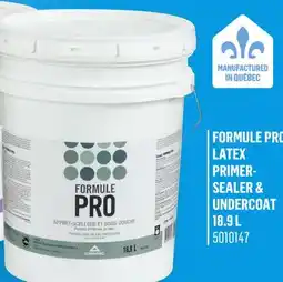 Canac Formule Pro Latex Primer-Sealer & Undercoat 18.9 L offer