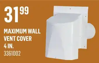 Canac Maximum Wall Vent Cover offer