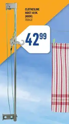 Canac Clothesline Hoist 48 in. (Hook) offer