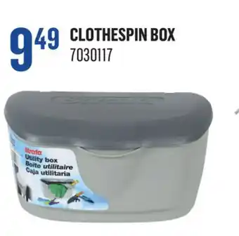 Canac Clothespin Box offer