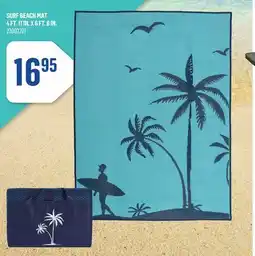 Canac Surf Beach Mat 4 ft. 11 in. x 6 ft. 6 in offer
