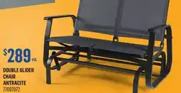 Canac Double Glider Chair offer