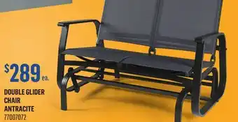 Canac Double Glider Chair offer