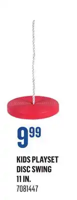 Canac Kids Playset Disc Swing 11 in offer